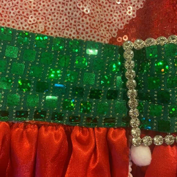 NWT JOJO SIWA Christmas dress bling sequin AMAZING - Picture 14 of 14